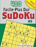 400 Facile-Plus Dur Sudoku #3