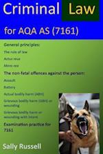 Criminal Law for Aqa as