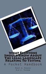What Everyone Should Know about the Legal Landscape Relating to Testing