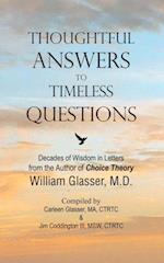 Thoughtful Answers to Timeless Questions: Decades of Wisdom in Letters
