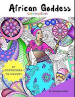 African Goddess Coloring Book