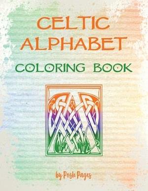 Celtic Alphabet Coloring Book