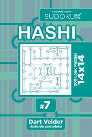 Sudoku Hashi - 200 Logic Puzzles 14x14 (Volume 7)