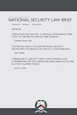 American University National Security Law Brief Vol. 7 Issue 1