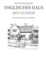 Das Altmodische Englisches Haus Ausmalbuch