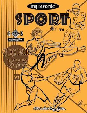 My Favorite Sport Coloring Book