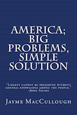 America; Big Problems, Simple Solution