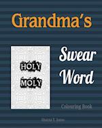 Grandma's Swear Word Colouring Book