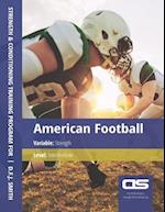 DS Performance - Strength & Conditioning Training Program for American Football, Strength, Intermediate