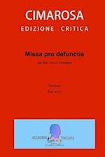 Missa Pro Defunctis (Partitura - Full Score)