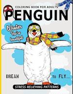 Penguin Coloring Book for Adults