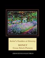 Artist's Garden at Giverny: Monet cross stitch pattern 