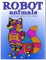 Robot animals Coloring Books for Kids