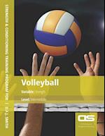 DS Performance - Strength & Conditioning Training Program for Volleyball, Strength, Intermediate