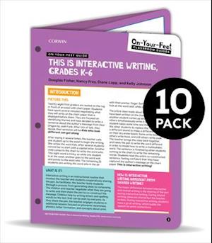 BUNDLE: Fisher: On-Your-Feet Guide: This is Interactive Writing: 10 Pack