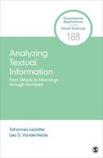 Analyzing Textual Information
