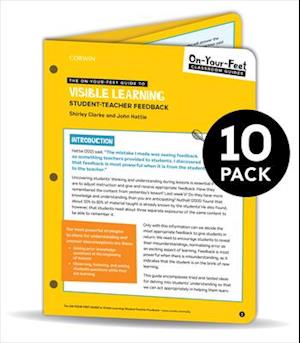 BUNDLE: Clarke: The On-Your-Feet Guide to Visible Learning: Student-Teacher Feedback: 10 Pack