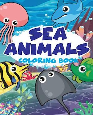 Sea Animal Vol1; Easy Coloring Book for Kids Toddler, Imagination Learning in School and Home