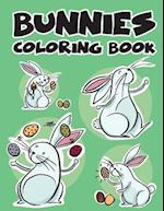 Bunnies Rabbit Easy Coloring Book for Kids Toddler, Imagination Learning in School and Home