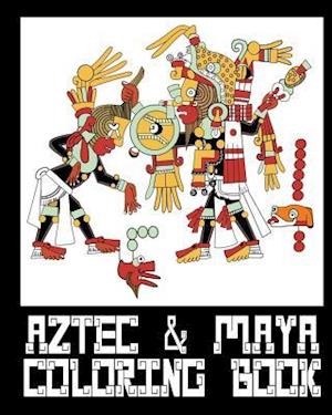 Aztec & Mayan Coloring Book - 26 Designs to Color in - Colouring Book