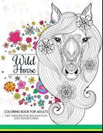 Wild Horses coloring book