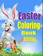 Easter Coloring Book for Kids Plus Activities