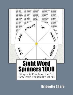 Sight Word Spinners 1000