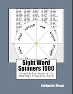 Sight Word Spinners 1000