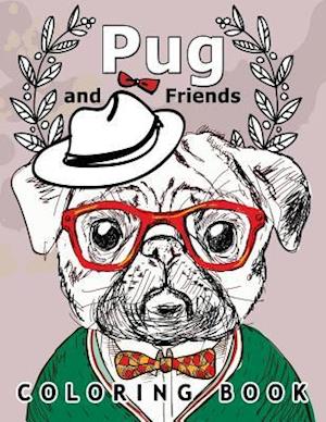 Pug and Friends Coloring Book