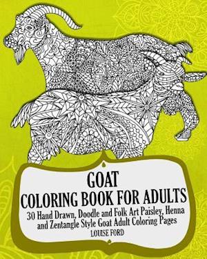 Goat Coloring Book for Adults