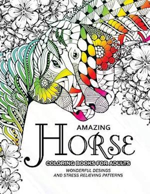 Amazing Horse Coloring Books for Adults