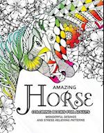 Amazing Horse Coloring Books for Adults