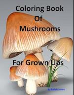 Coloring Book of Mushrooms