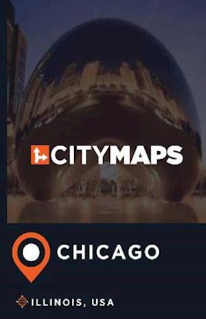 City Maps Chicago Illinois, USA