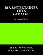 MR Entertainer Hits - Leg001 - Leg138 - Karaoke Listings