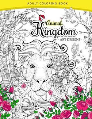 Animal Kingdom Adult Coloring Book