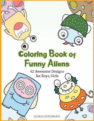 Coloring Book of Funny Aliens