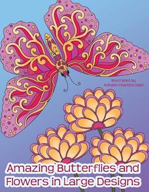 Amazing Butterflies and Flowers in Large Designs