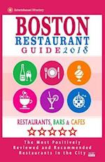 Boston Restaurant Guide 2018