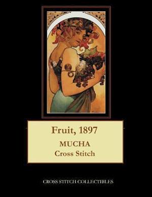 Fruit, 1897: Alphonse Mucha cross stitch pattern