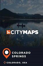City Maps Colorado Springs Colorado, USA