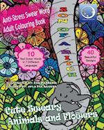 ANTI-STRESS Swear Word Adult Colouring Book