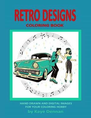 Retro Designs Coloring Book