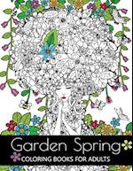 Garden Spring Coloring Books for Adults