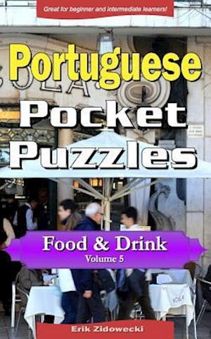 Portuguese Pocket Puzzles - Food & Drink - Volume 5