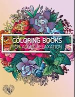 Magnificent Design Flower Anti Stress Adults Coloring Book