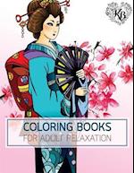 Princess Kimono Japan Dress Design Women Fashion Coloring Book