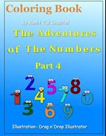 Coloring book - The adventures of the numbers