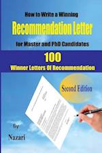 How to Write a winning Recommendation Letter for Master and PhD Candidates