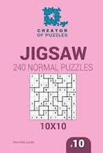 Creator of puzzles - Suguru 240 Normal Puzzles 10x10 (Volume 10)